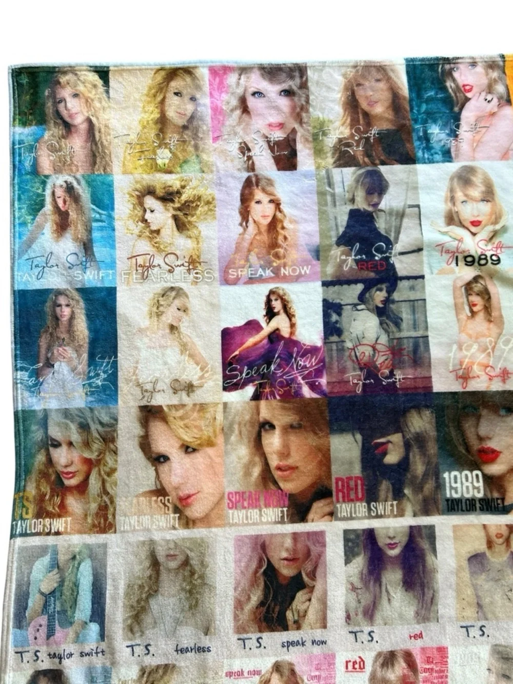 Taylor Swift Album Cover Blanket